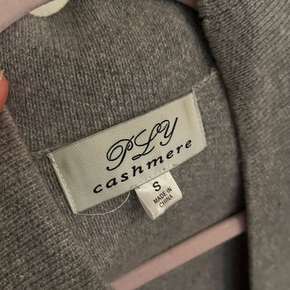 PLY Cashmere✨ Cashmere & Rabbit Fur Cardigan - Picture 8 of 8